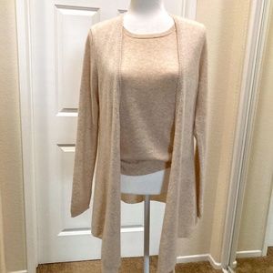 Bloomingdale’s Cashmere Cardigan & Cami